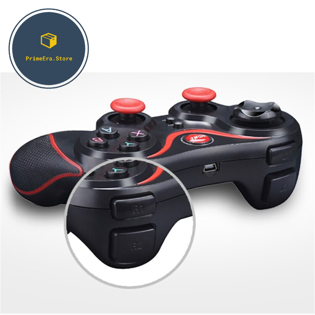 TouchTilt Joystick - Wireless Bluetooth Game Controller para PC, Celular, TV BOX - Com suporte para Celular