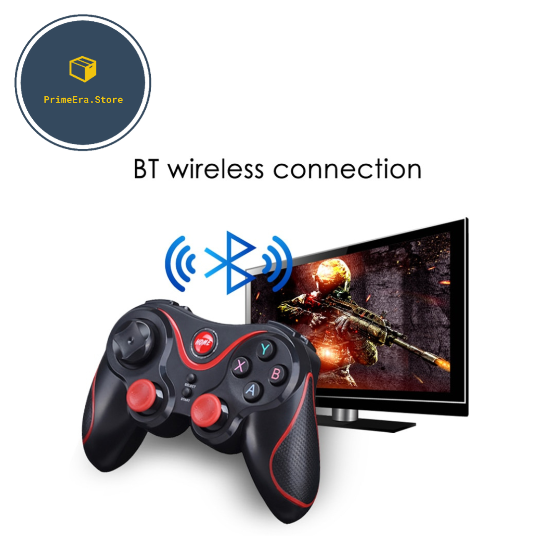 TouchTilt Joystick - Wireless Bluetooth Game Controller para PC, Celular, TV BOX - Com suporte para Celular