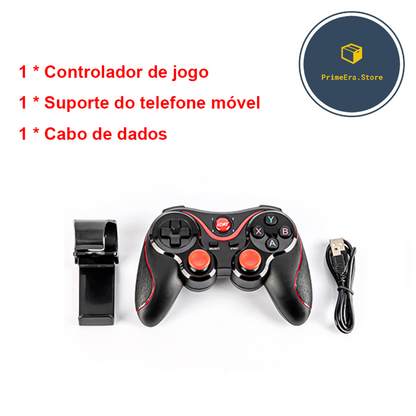 TouchTilt Joystick - Wireless Bluetooth Game Controller para PC, Celular, TV BOX - Com suporte para Celular