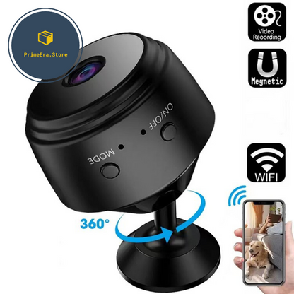 SpyPix - Mini Camera WiFi - Espiã - Monitoramento - Móvel - Segurança e Tranquilidade em todas a situações