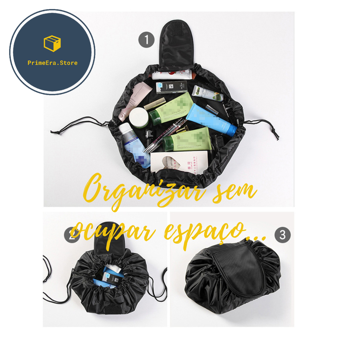 TravelGlam - Bolsa Organizadora de Maquiagens para Viagens